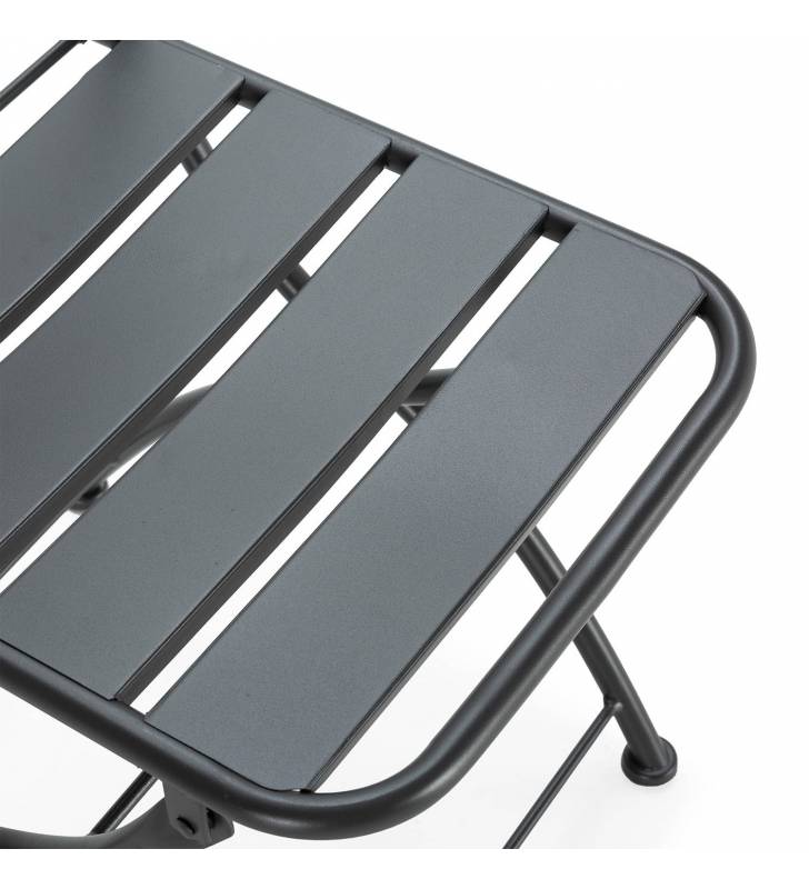 Sillas plegables exterior Negro Cairo Top Mueble 6