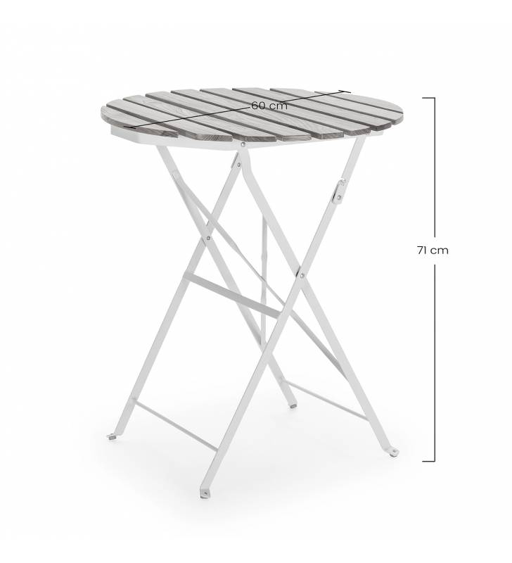 Mesa plegable exterior Isla 5
