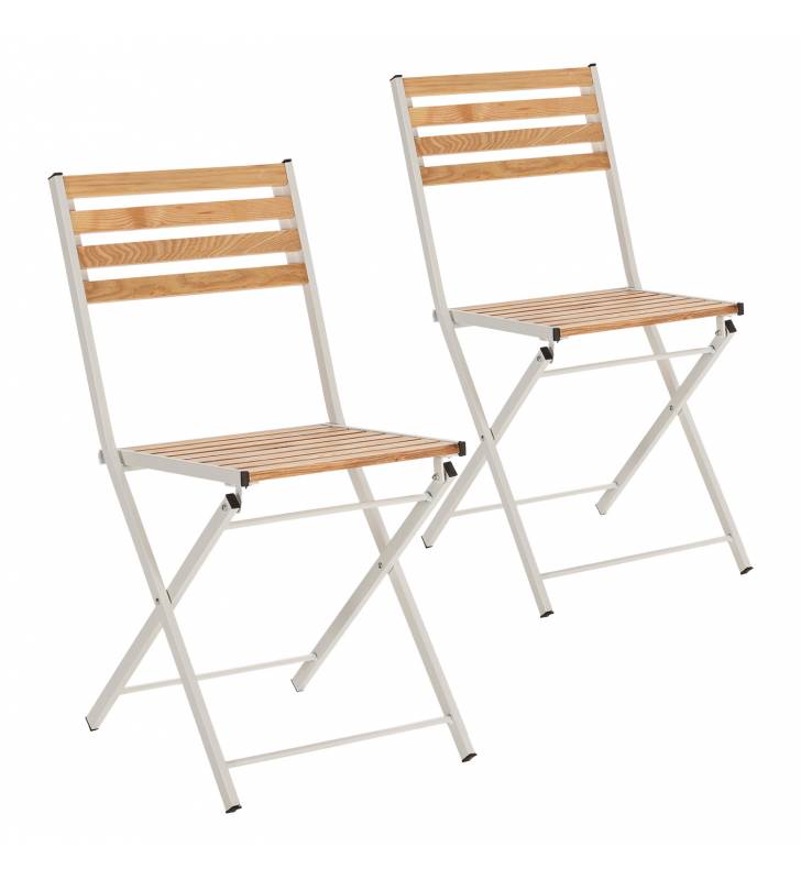 Pack 2 Sillas plegables exterior Isla 1