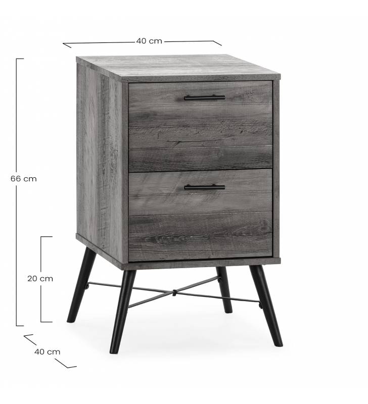 Mesita de Noche René Top Mueble 6