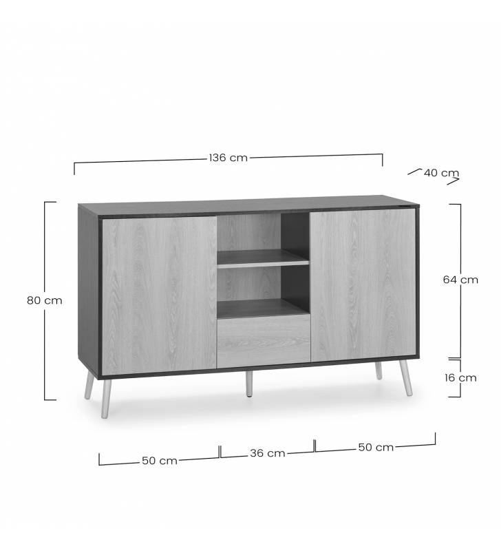 Mueble tv y aparador Adonis Topmueble 10