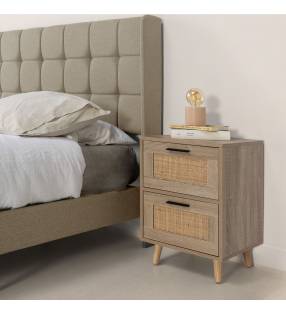 Mesita de Noche 2C Darla Topmueble