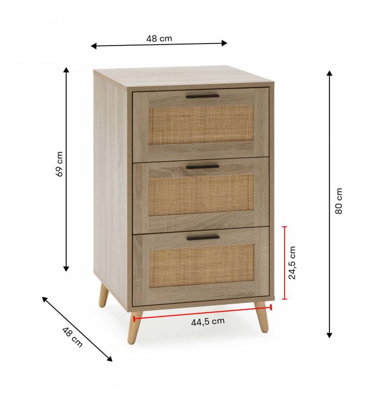 Sinfonier Darla Topmueble Dimensiones