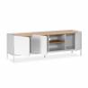 Mueble TV Blanco Curvi Top Mueble 3