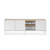 Mueble TV Blanco Curvi Top Mueble 2