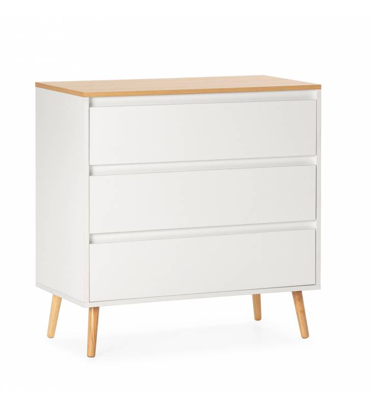 Cómoda Blanca Phoebe Top Mueble