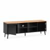 Mueble de Televisión Negro Phoebe Top Mueble 3