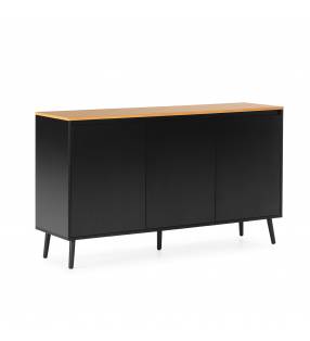 Aparador Salón Negro Phoebe Top Mueble