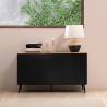 Aparador Salón Negro Phoebe Ambiente Top Mueble