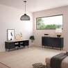 Aparador Salón Negro Phoebe Ambiente Salón Top Mueble