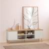 Mueble TV Blanco Phoebe Ambiente Top Mueble