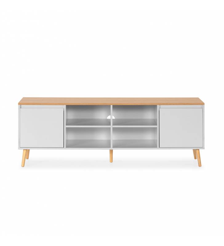 Mueble TV Blanco Phoebe Top Mueble 2