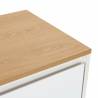 Aparador Blanco Phoebe Detalle Top Mueble