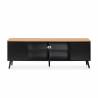 Mueble TV Negro Phoebe Top Mueble 2