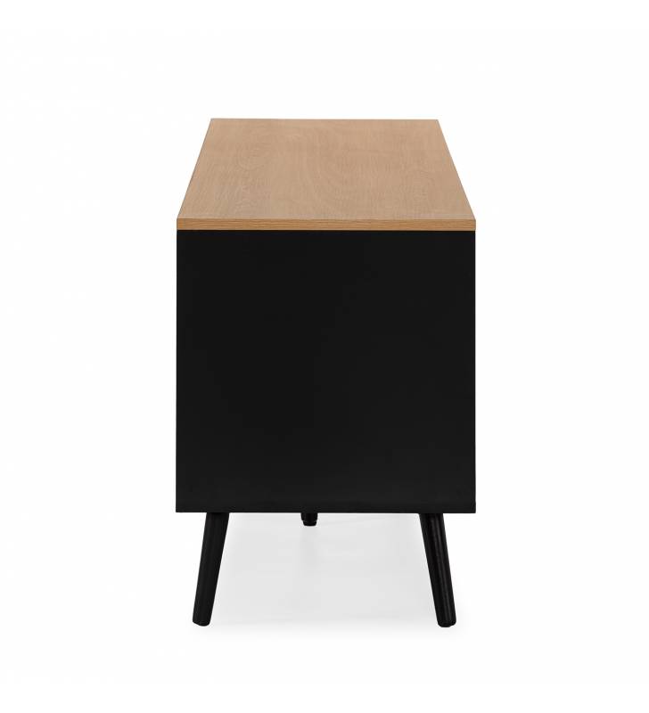 Mueble TV Negro Phoebe Top Mueble 4