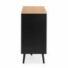 Aparador Negro Phoebe Top Mueble 4