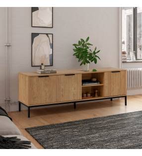 Mueble tv roble 160 cm Rachele Ambiente Top Mueble