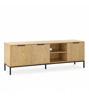 Mueble tv roble 160 cm Rachele Top Mueble