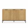 Aparador Roble 140 cm Rachele Top Mueble 2