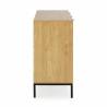 Aparador Roble 140 cm Rachele Top Mueble 4