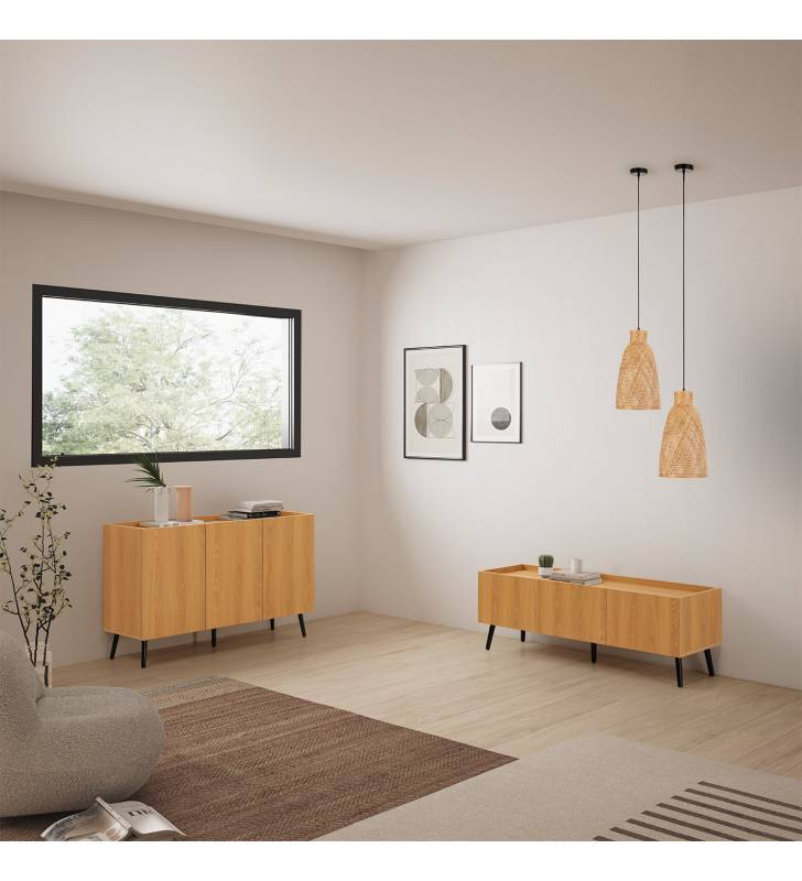 Aparador 120 cm Sirena Ambiente Habitación Top Mueble