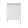 Mesita de Noche 50 cm Auran Blanca Top Mueble 4