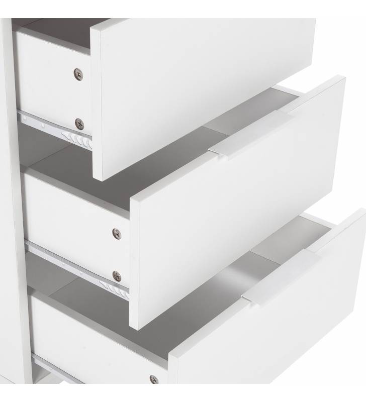 Sinfonier 5 cajones Blanco Auran Detalle Top Mueble