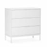 Cómoda Blanca Auran Top Mueble