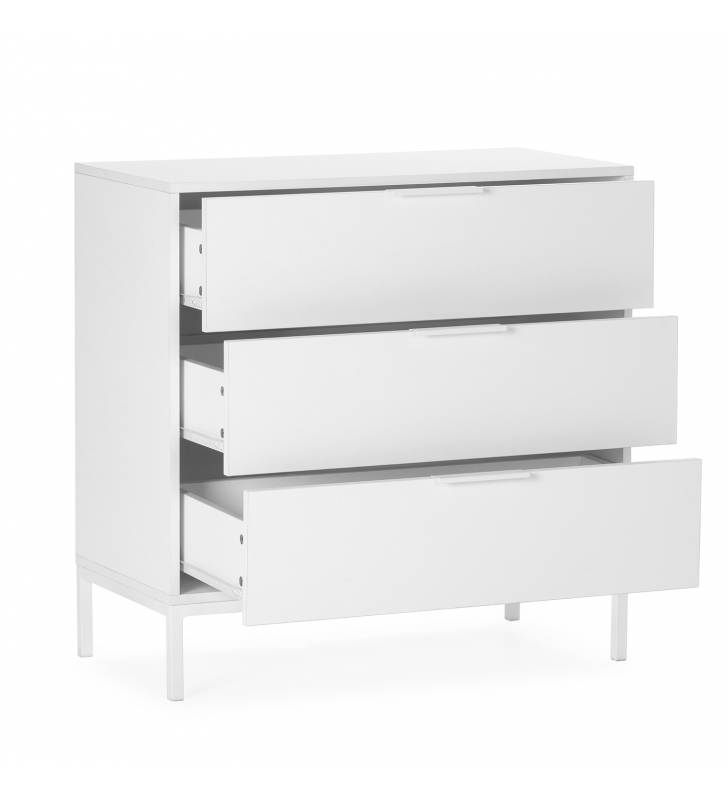Cómoda Blanca Auran Top Mueble 3