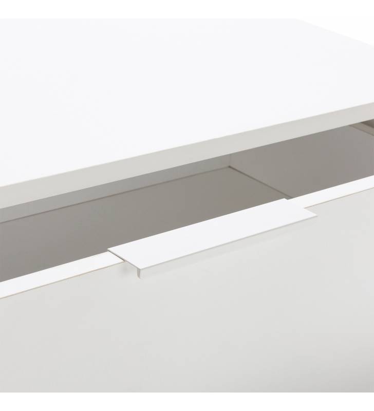 Cómoda Blanca Auran Detalle Top Mueble