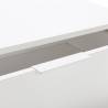 Cómoda Blanca Auran Detalle Top Mueble
