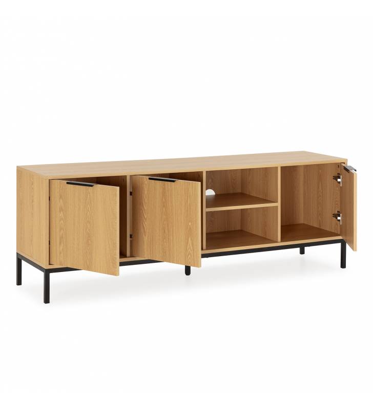 Mueble TV 150 cm Roble Auran Top Mueble 3