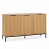 Aparador 140 cm Roble Auran Top Mueble