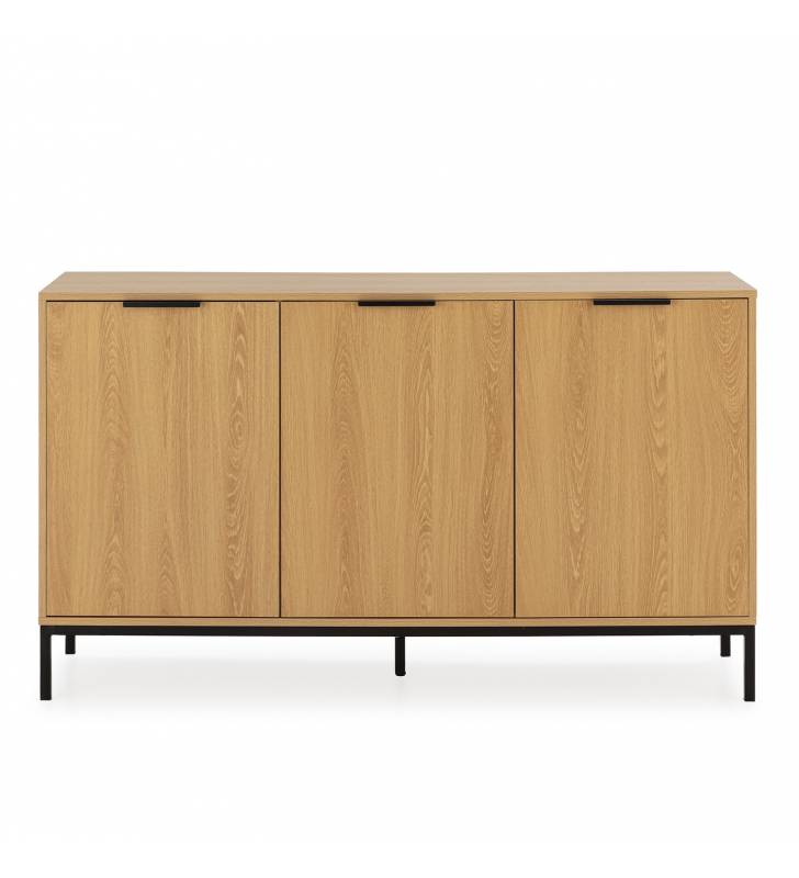 Aparador 140 cm Roble Auran Top Mueble 2
