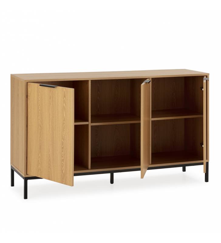 Aparador 140 cm Roble Auran Top Mueble 3