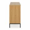 Aparador 140 cm Roble Auran Top Mueble 4