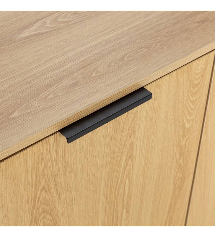 Aparador 140 cm Roble Auran Detalle Top Mueble