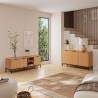 Conjunto Mueble TV y Aparador Roble Auran Top Mueble