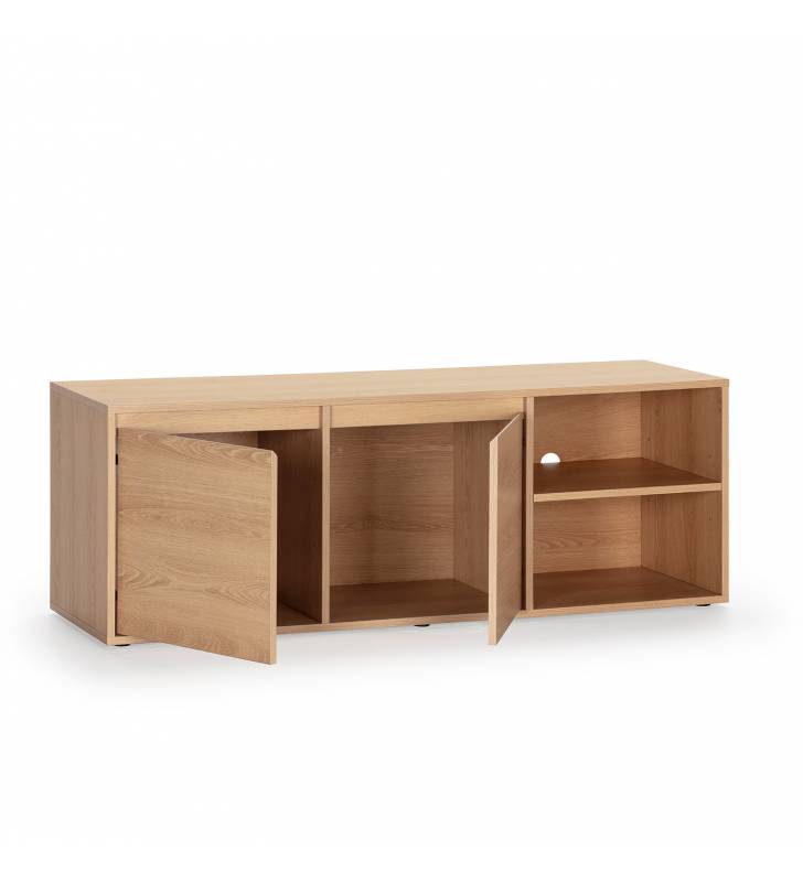 Mueble Tv 130 cm Roble Tora Top Mueble 3