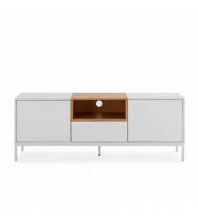 Mueble Tv 150 cm Candy Topmueble blanco roble 1