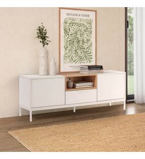 Mueble Tv 150 cm Candy Topmueble blanco roble