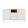 Aparador 140 cm Candy blanco roble 1