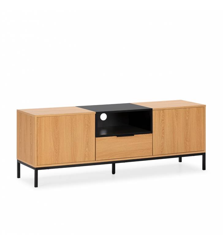 Mueble TV Roble Negro Candy Top Mueble