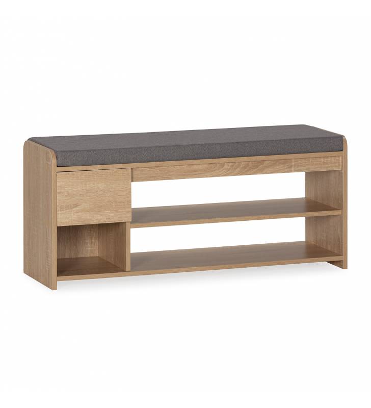 Banco Zapatero Roble Rodrigo Top Mueble