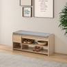 Banco Zapatero Roble Rodrigo Ambiente Top Mueble