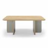 Mesa de Centro Rectangular Roble Verde Cindy Top Mueble 2