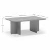 Mesa de Centro Rectangular Roble Verde Cindy Dimensiones Top Mueble