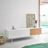 Mueble TV Sierra 2 puertas Blanco Topmueble 5