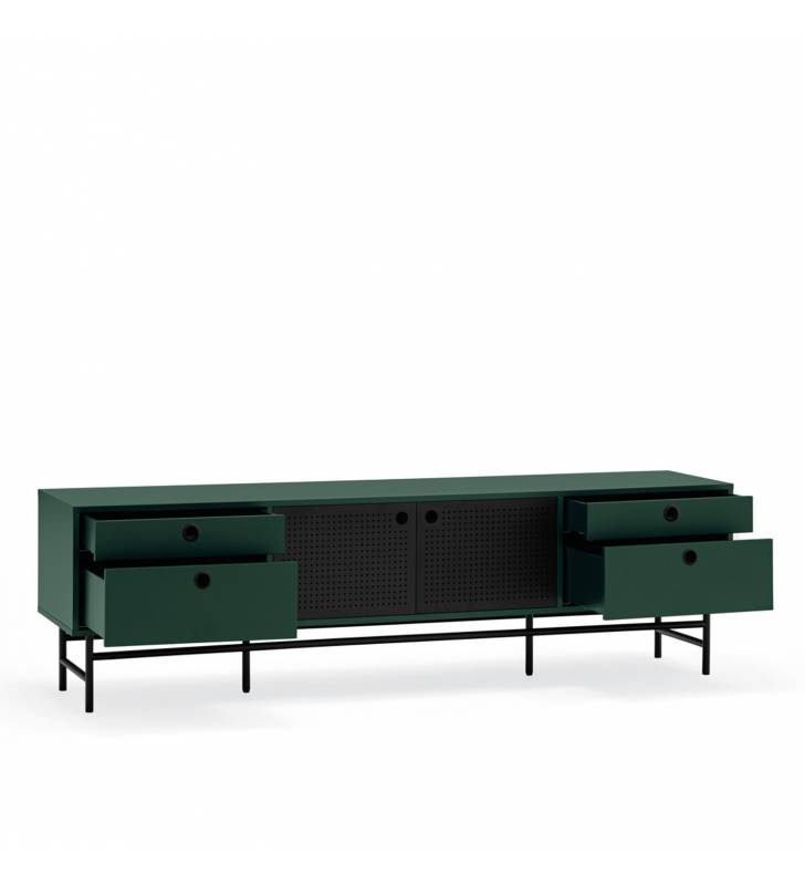 Mueble TV Punto Verde oscuro Topmueble 3