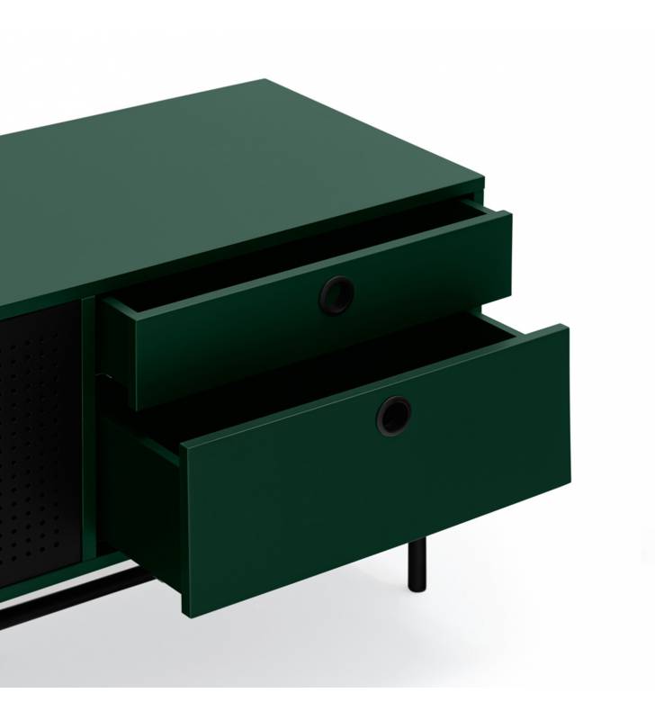 Mueble TV Punto Verde oscuro Topmueble 2